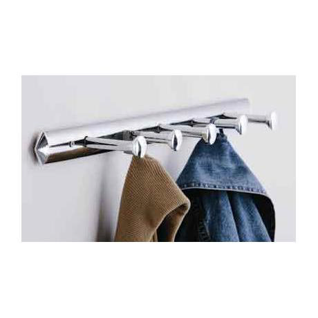 5 Hook Chrome Wall Hanger