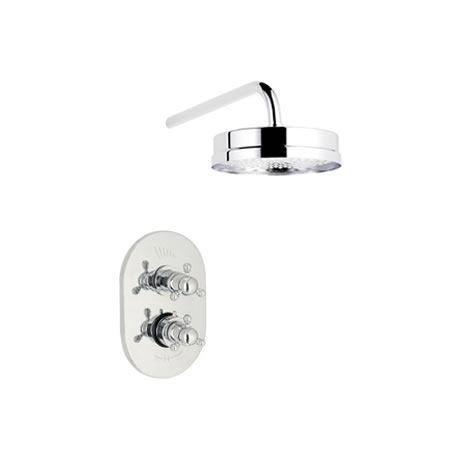 Monet Twin Shower Valve with Sunflower Head
