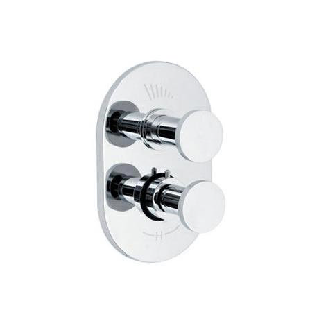 Reno concealed 3/4 inch thermostatic twin valve
