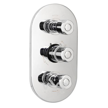Exact concealed 3/4 Triple Shower Valve