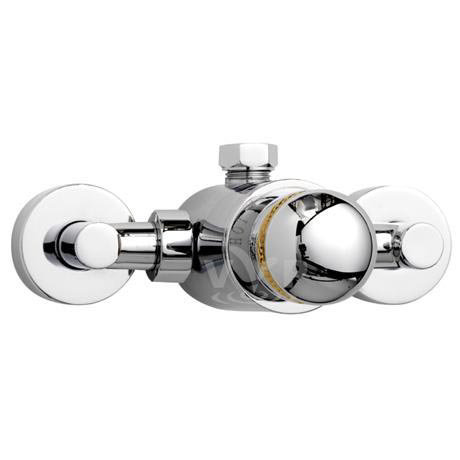 Contour thermostatic shower valve