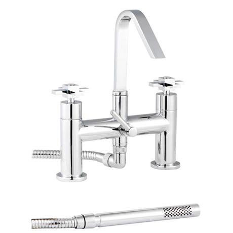 Minimalist Mantra Swivel Spout Bath Shower Mixer - MIN314-MAN399
