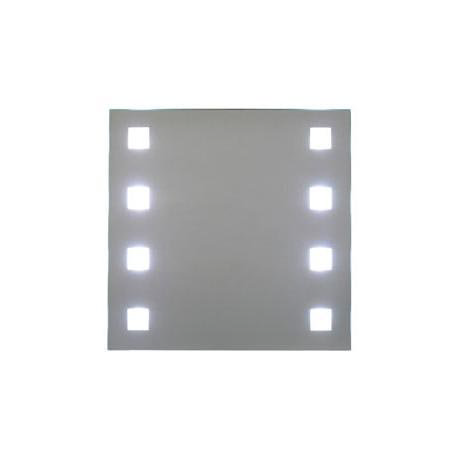 Square Illuminated Bathroom Mirror
