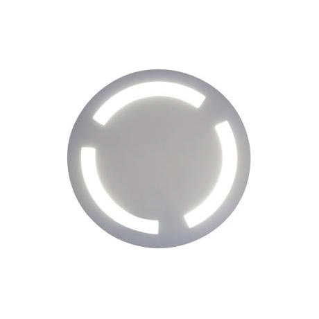 Round Illuminated Bathroom Mirror
