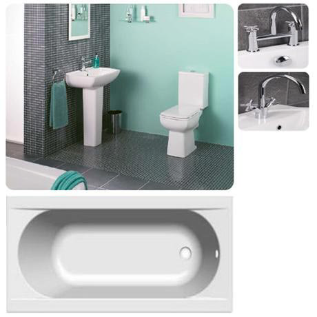 Monica Bathroom 6 Piece Suite