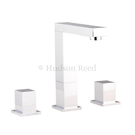 Designer Kubix 3 Tap Hole  Bath Filler