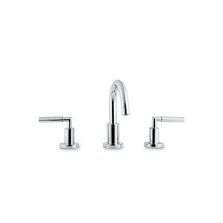 Minimalist Helix lever 3 Tap Hole Deck Mounted Basin Mixer