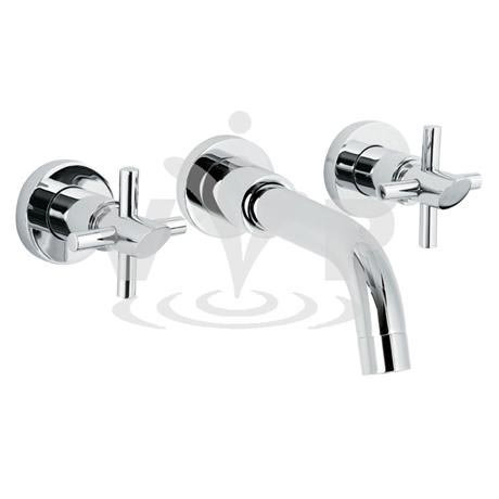 Minimalist Scope Wall mounted bath filler small spout