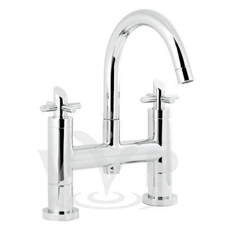 Minimalist Scope Deck Bath Filler with small swivel spout