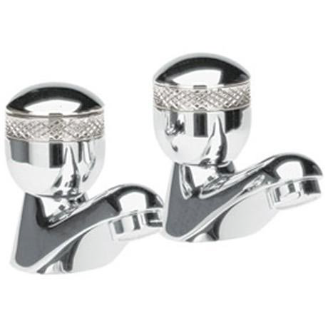 Contour Basin Taps - Chrome