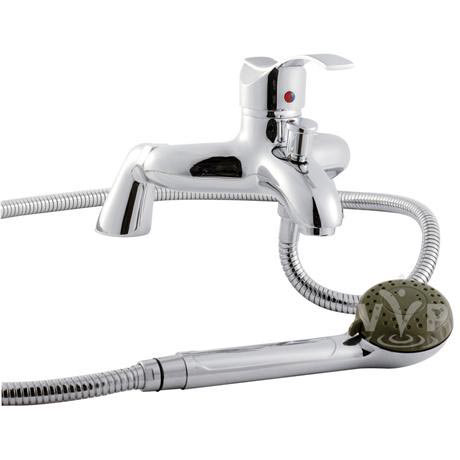 Modern Crest Deck Mounted Shower Mixer
