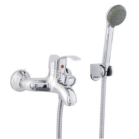 Modern Crest Wall Mounted Bath Shower Mixer