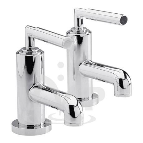 Minimalist Helix lever Basin taps