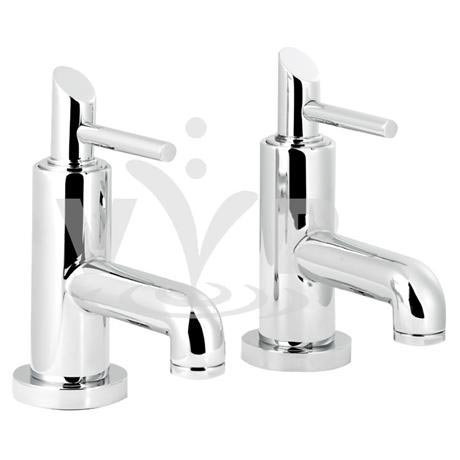 Minimalist Scene Bath Taps