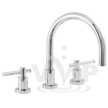Maine 3 Tap Hole Deck Mounted Bath Filler
