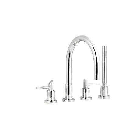 Minimalist Scene 4 tap hole deck mounted bath shower mixer