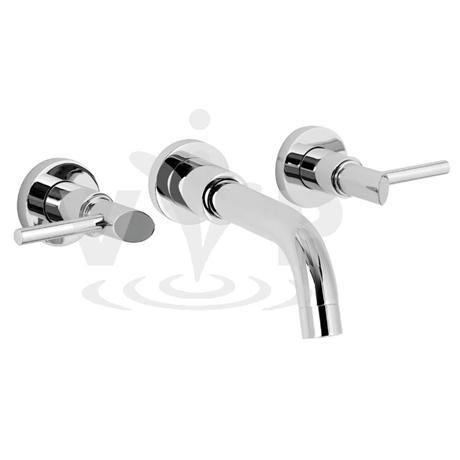 Minimalist Scene Wall mounted bath filler small spout