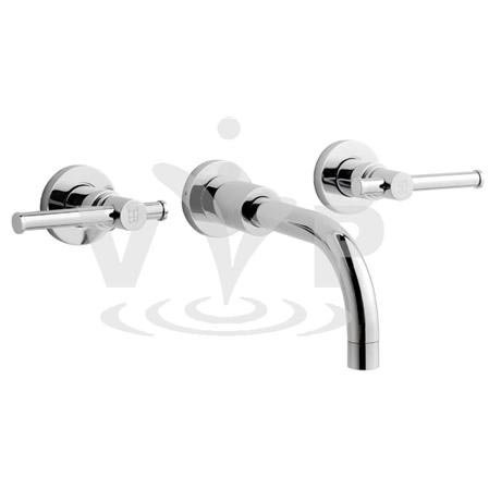 Maine Lever Wall Mounted Basin Mixer