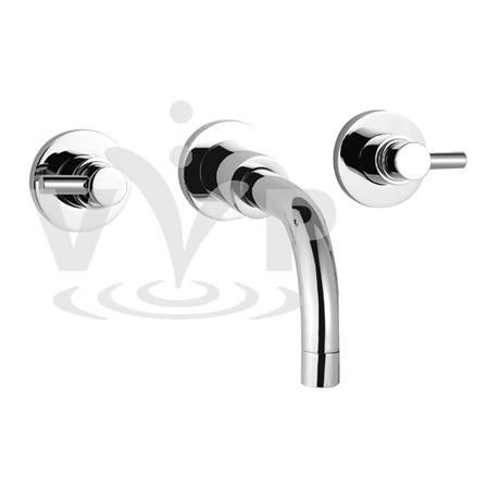 Minimalist Horizon Wall mounted basin mixer
