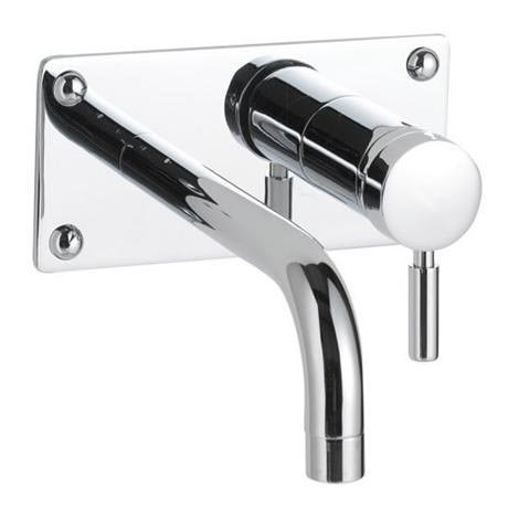 Helix Single Lever Wall Mounted Basin Mixer