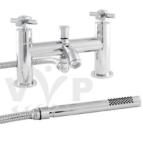 Minimalist Titan bath shower mixer
