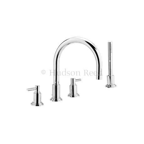 Tec Lever 4 Tap Hole Deck Bath Shower Mixer