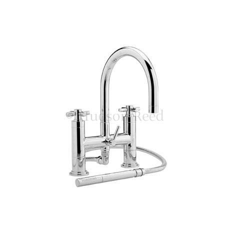 Tec Cross Bath Shower Mixer with Shower Kit