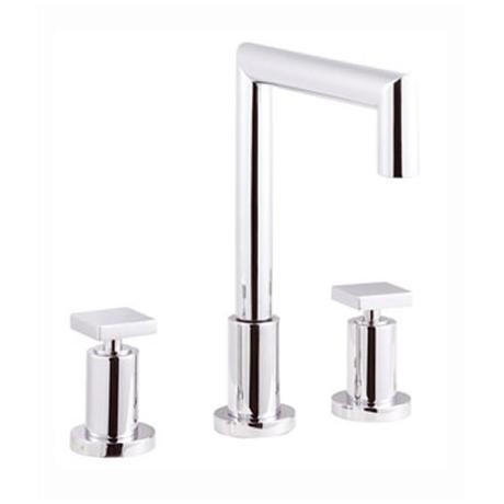 Milo 3 Tap Hole Deck Mounted Bath Filler