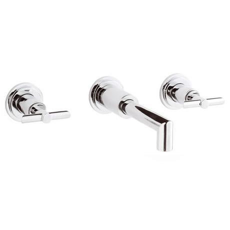 Minimalist Mitre Wall Mounted Bath Filler - PQ313-PQ399