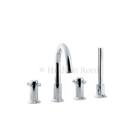 Designer Milan 4 Tap Hole Bath Mixer