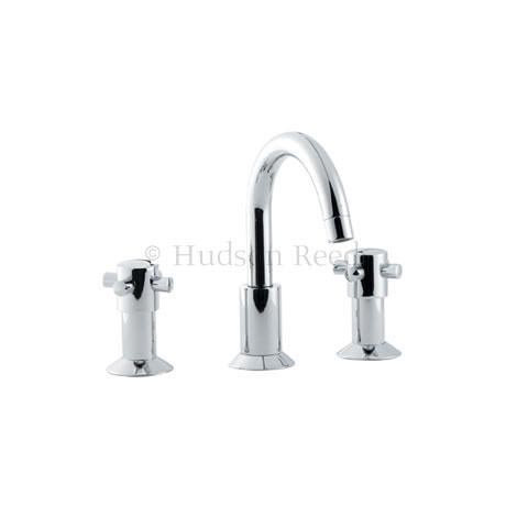 Designer Milan 3 Tap Hole Basin Mixer