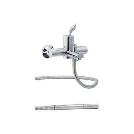 Modern Flame Wall Mounted Bath Shower Mixer