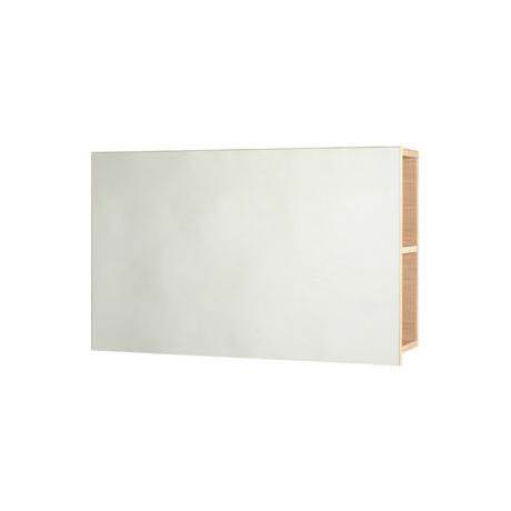 Riva Light Oak Mirror Cabinet and Shelves