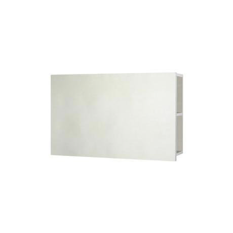 Riva White Mirror Cabinet and Shelves