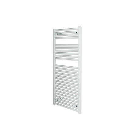 White Flat Heated Towel Rail 600 x 1200mm