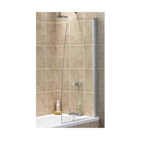 Aquarius Sail Bath Screen - Pearl Silver