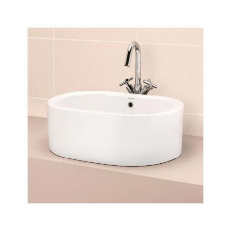 Lucca 600mm Ceramic Counter Top Vessel - 231110