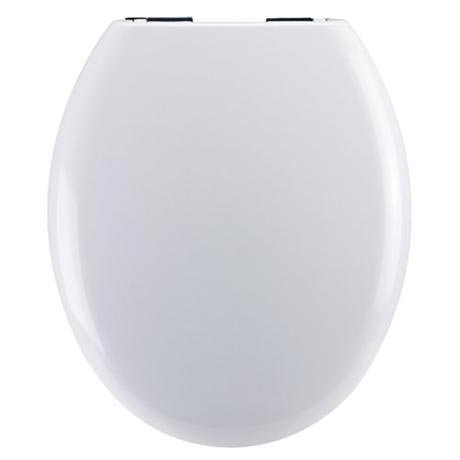 Luxury Standard Soft Close Top Fixing Toilet Seat - White
