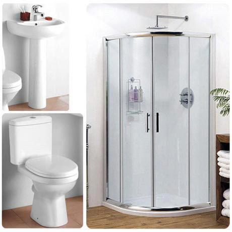 Lyon Bathroom 8 Piece 1TH Shower Suite