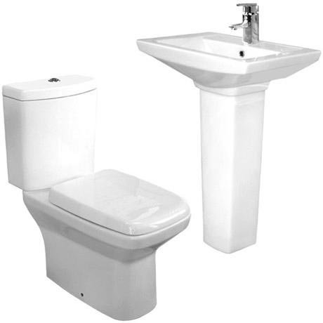 Matisse 4 Piece Ceramic Bathroom 1TH Suite