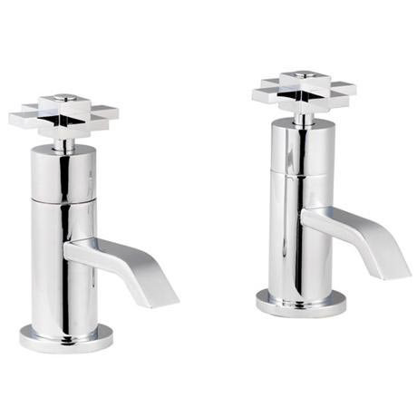 Ultra Minimalist Mantra Basin Taps - Chrome - MIN301/MAN399