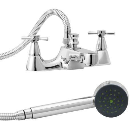 Ultra Minimalist Riva Bath Shower Mixer - Chrome - PY304