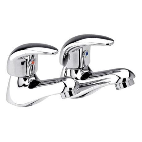 Ultra Modern Athena Basin Taps - Chrome - PH301LPH370