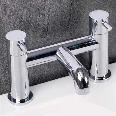 Modern Porta Bath Filler - Chrome - 280494