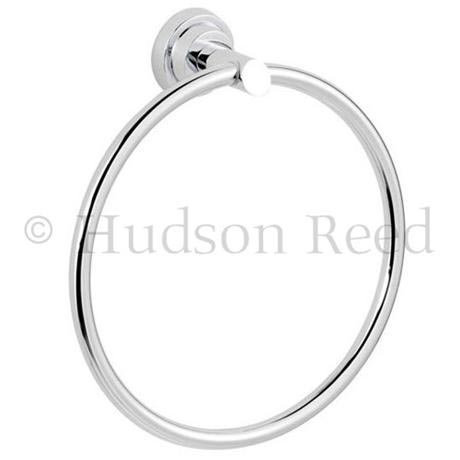 Hudson Reed Modern Towel Ring - Chrome - LP302
