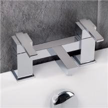 Modern Zeto Bath Filler - Chrome - 280483