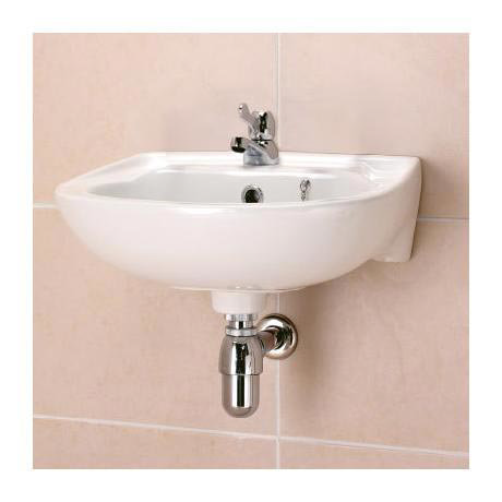 Novad 1 Tap Hole Ceramic Cloakroom Basin - 2309
