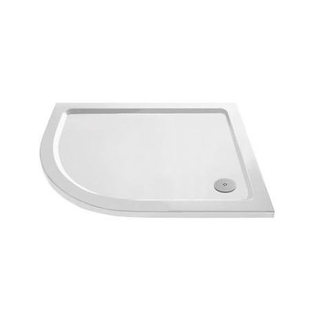 Pearlstone Offset Quadrant Shower Tray - Left Hand
