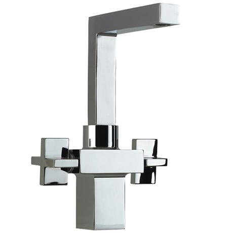 Phoenix OV Series Mono Basin Mixer with Swivel Spout & Kilk Waste - Chrome