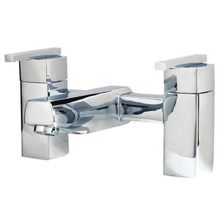 Phoenix SQ Series Deck Mounted Bath Filler - Chrome - SQ013
